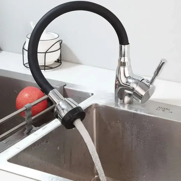 360° Bendable Silicone Tap Extension Faucet Nozzle – Soft & Shower water