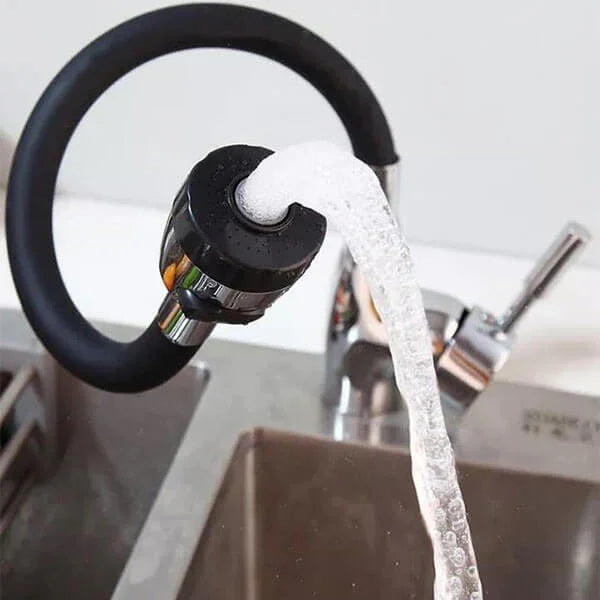 360° Bendable Silicone Tap Extension Faucet Nozzle – Soft & Shower water