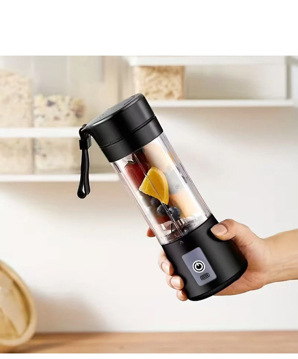 Mini Portable USB Electric Blender & Fruit Juicer – Rechargeable & Compact