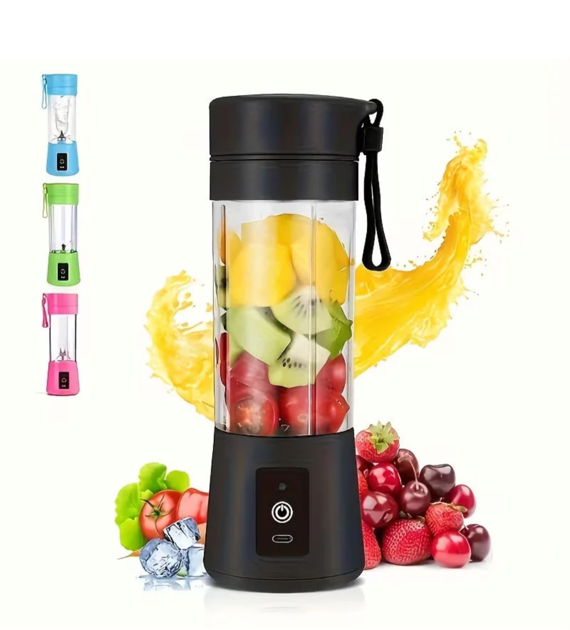 Mini Portable USB Electric Blender & Fruit Juicer – Rechargeable & Compact